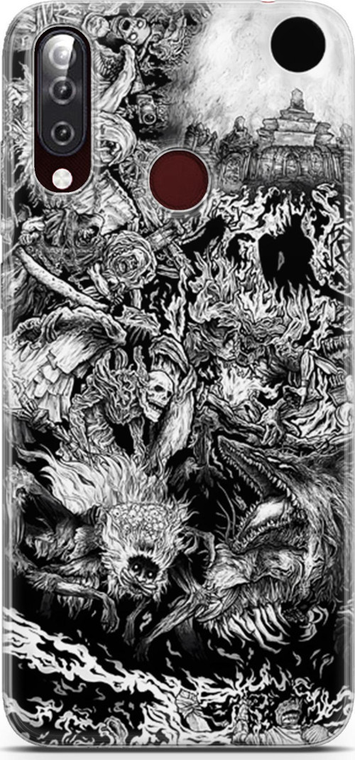 Casper Via F3 için Anime 7 Koruyucu Berserk Dark Souls