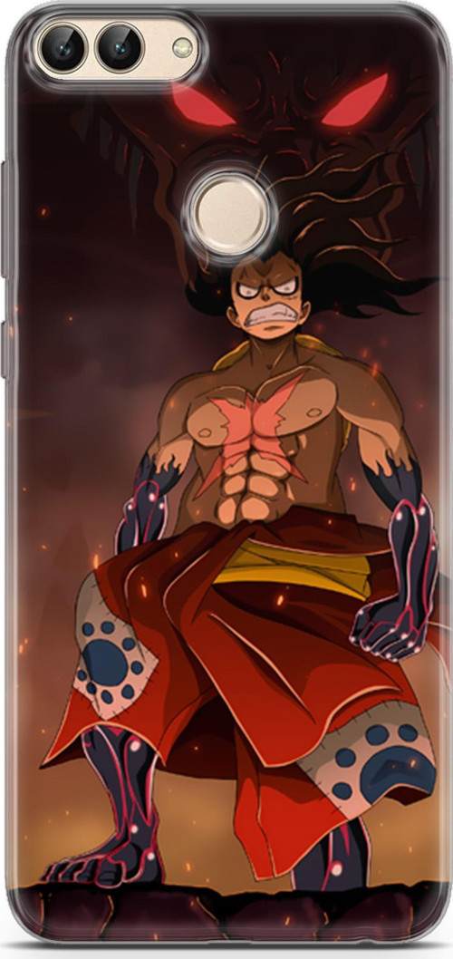 Huawei P Smart 2017 için Anime 21 TPU One Piece Luffy I