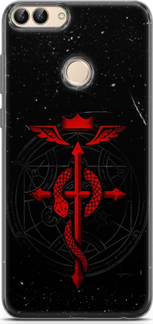 Huawei P Smart 2017 için Anime 37 4K Baskı Fullmetal Alchemist Brotherhood