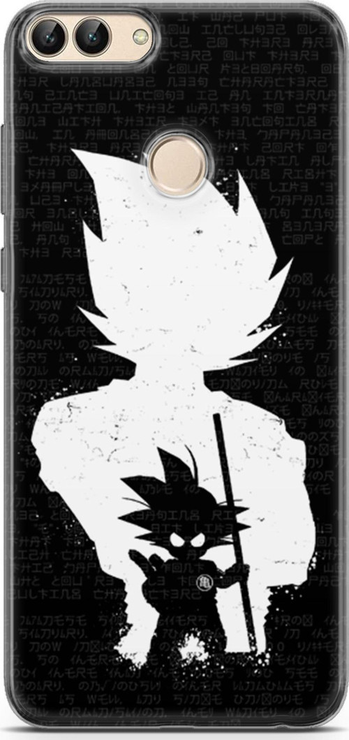 Huawei P Smart 2017 için Anime 39 Fit Baskılı Dragon Ball Z Son Goku