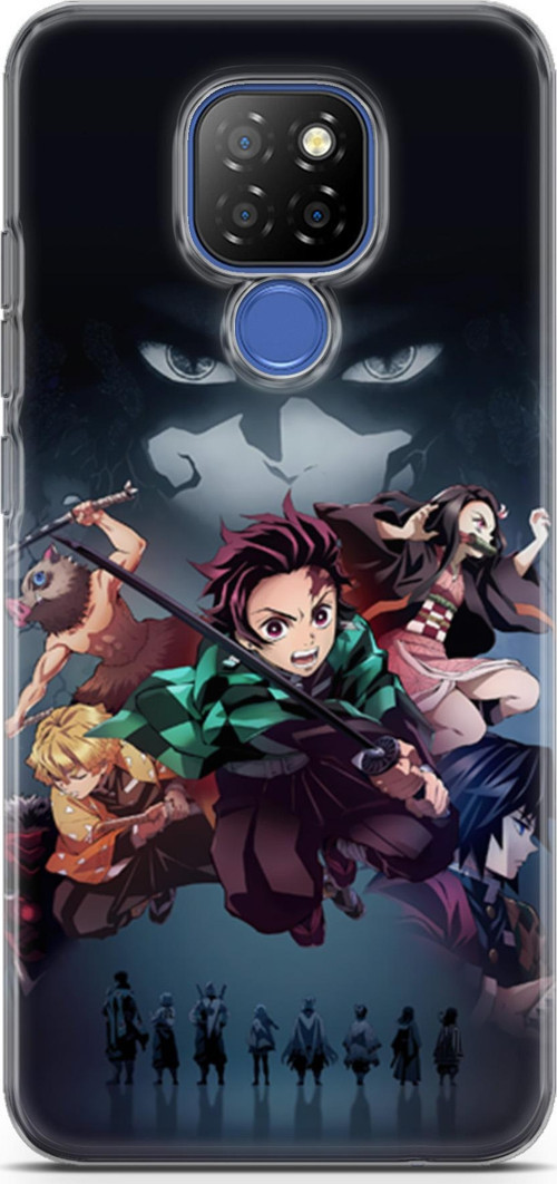 General Mobile Gm 20 için Anime 6 UV Kapak Demon Slayer II