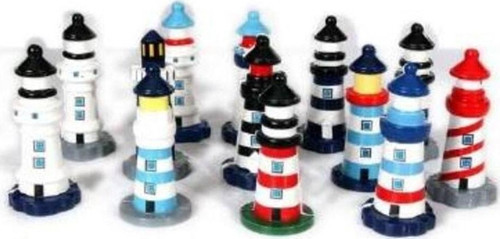 Denizcilik › Denizcilik Grubu › Marine Aksesuar- Fener Magnet (12 Adet)>>4.5x2.5x10 Cm.
