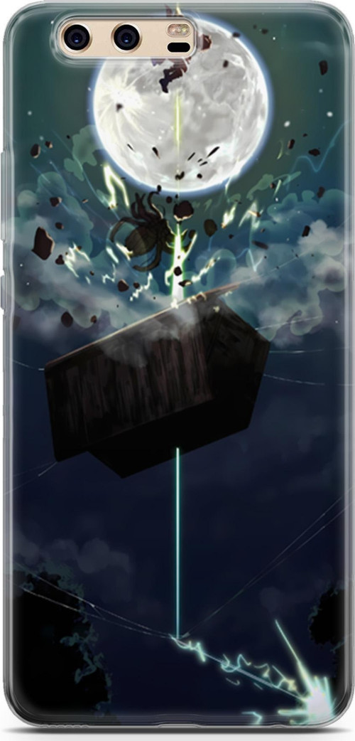Huawei P10 için Anime 9 Telefon Kılıfı Demon Slayer Zenitsu