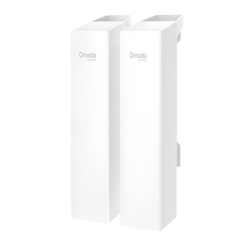 Omada Dış Mekan Noktadan Noktaya Kablosuz Köprü - 5 GHz, 867 Mbps, PtP&PtMP, 5 km Menzil, 3 Gigabit Bağlantı Noktası, PoE veya DC ile Güçlendirilir, IP65 Hava Koşullarına Dayanıklı, Ön...
