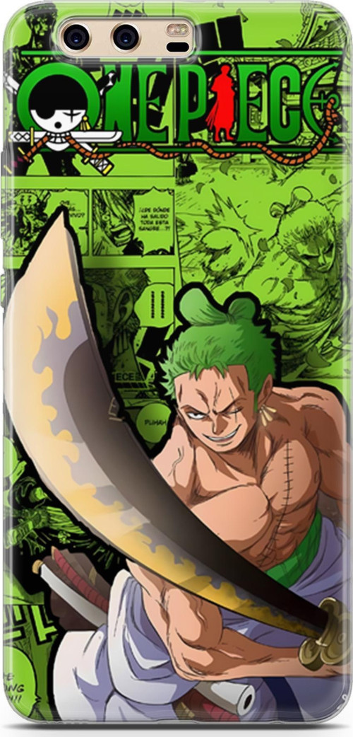 Huawei P10 uyumlu Anime 10 TPU One Piece Zoro