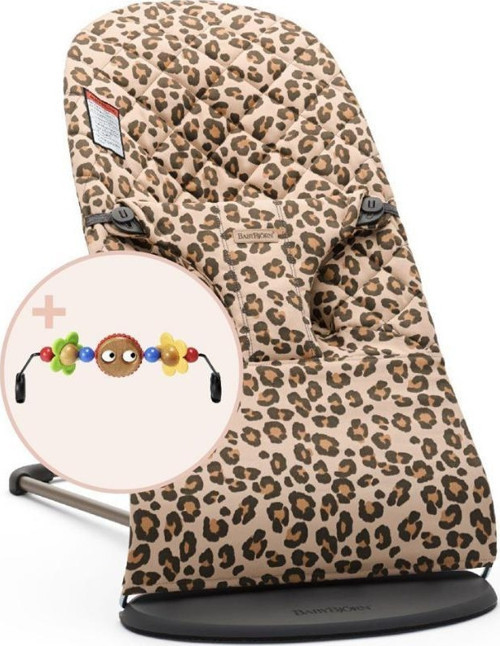 Bliss Ana Kucağı Cotton Oyuncaklı / Beige Leopard