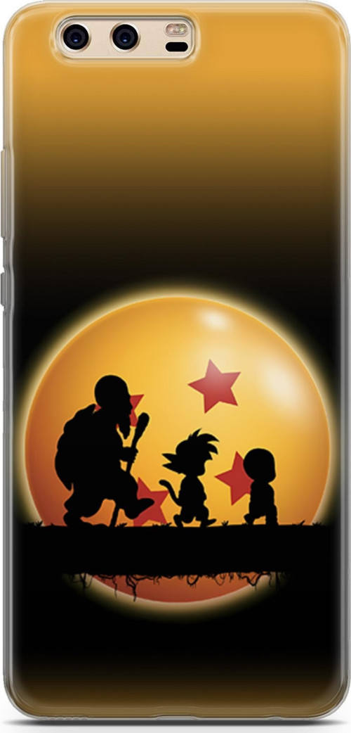 Huawei P10 uyumlu Anime 40 Baskılı Kapak Dragon Ball Yıldız