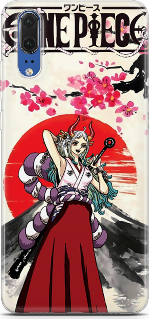 Huawei P20 için Anime 12 Şeffaf One Piece Yamato