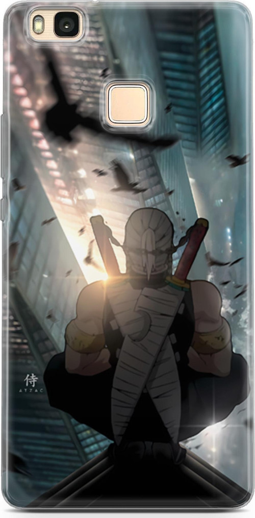 Huawei P9 Lite için Anime 16 Premium UV Demon Slayer Tengen