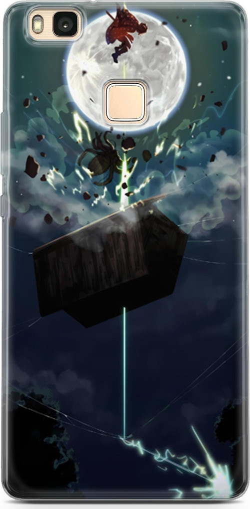 Huawei P9 Lite için Anime 9 HQ Baskı Demon Slayer Zenitsu