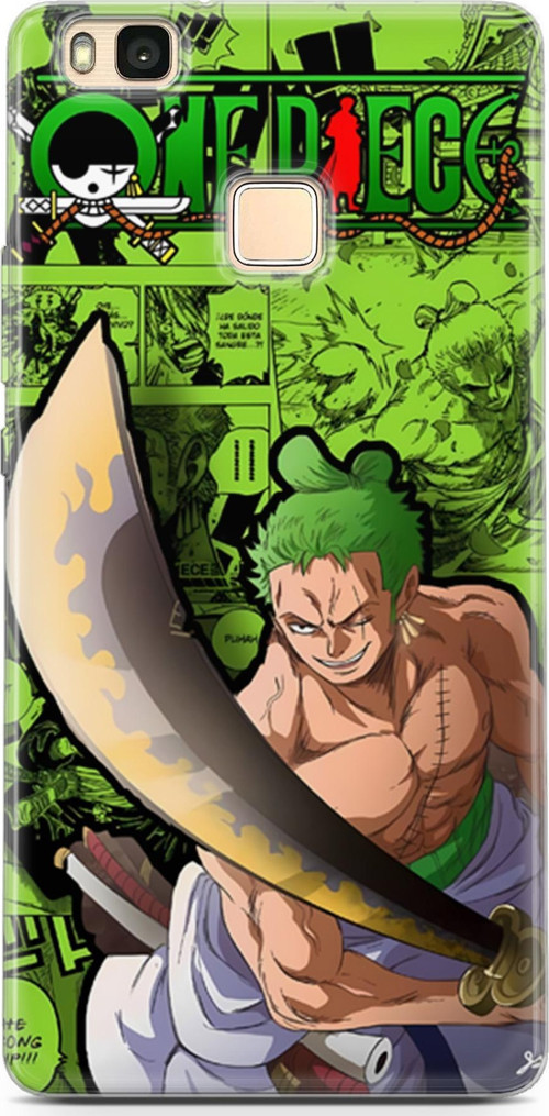 Huawei P9 Lite uyumlu Anime 10 HD Baskı One Piece Zoro