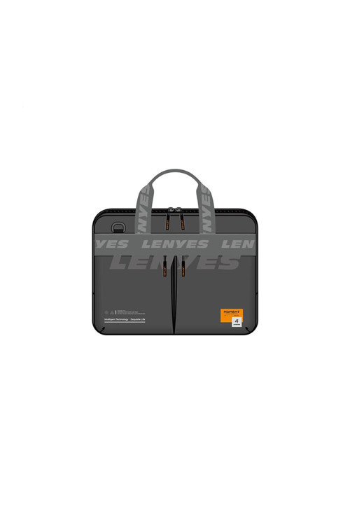 LB590 500D Kumaş Su Geçirmez 13-14 inç Laptop Çantası Gri