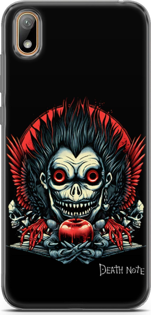 Huawei Y5 2019 için Anime 23 Baskılı Kapak Death Note Ryuk I