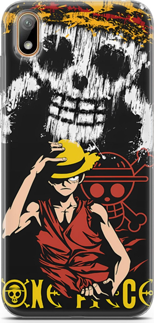 Huawei Y5 2019 uyumlu Anime 24 Telefon Kabı One Piece Luffy II