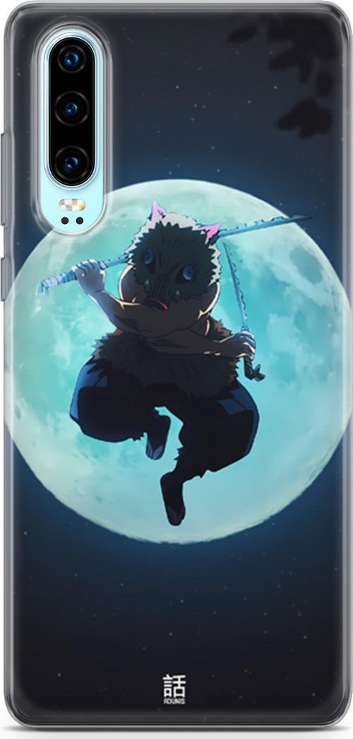 Huawei P30 uyumlu Anime 28 Koruyucu Demon Slayer inosuke Hashibira