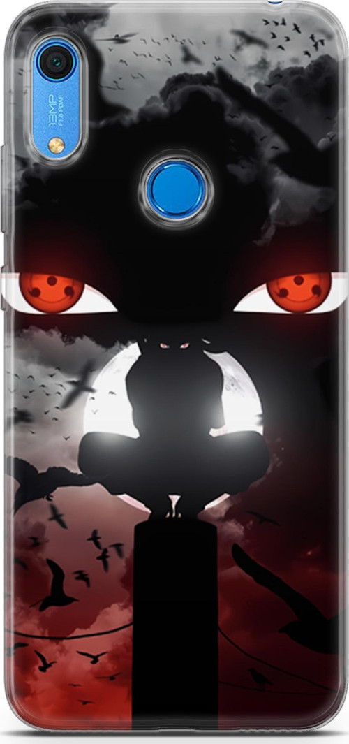 Huawei Y6s 2019 için Anime 33 UV Tasarım Uchiha Naruto itachi