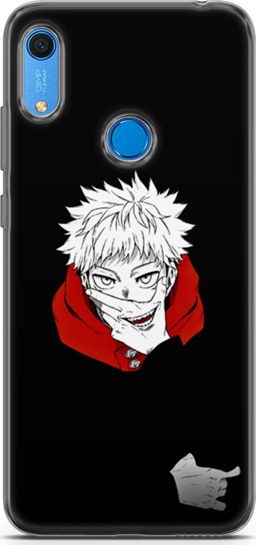 Huawei Y6s 2019 için Anime 35 Fit Baskılı itadori Jujutsu