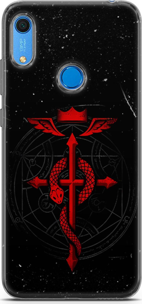 Huawei Y6s 2019 için Anime 37 Telefon Kabı Fullmetal Alchemist Brotherhood