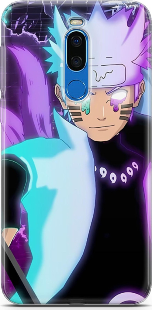Meizu X8 için Anime 17 Silikon Kapak Naruto Uzumaki