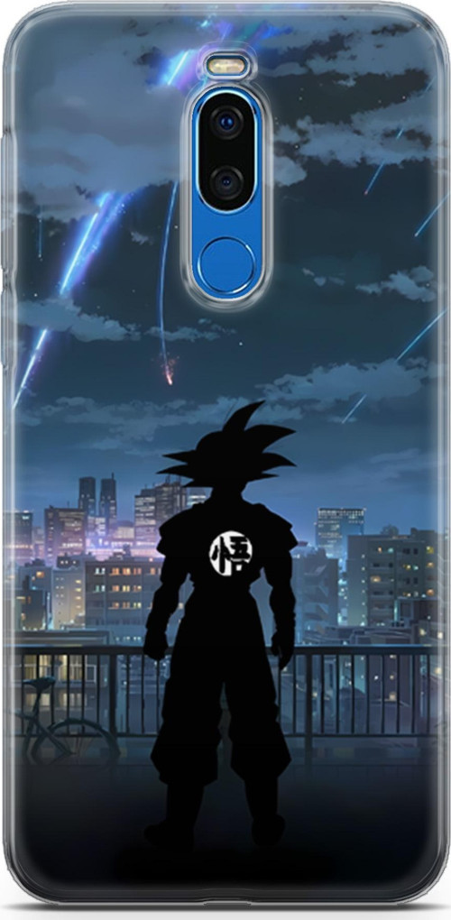 Meizu X8 için Anime 30 UV Kapak Dragon Ball Goku