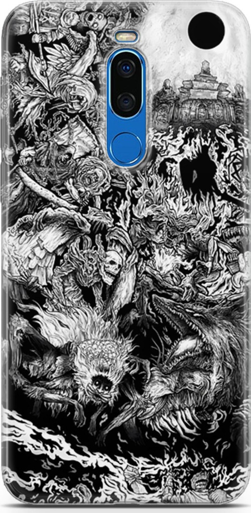 Meizu X8 için Anime 7 Baskılı Berserk Dark Souls