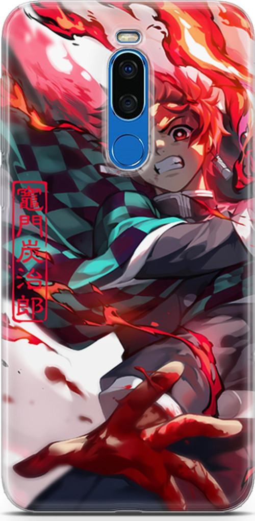 Meizu X8 uyumlu Anime 19 Koruma Kimetsu No Yaiba