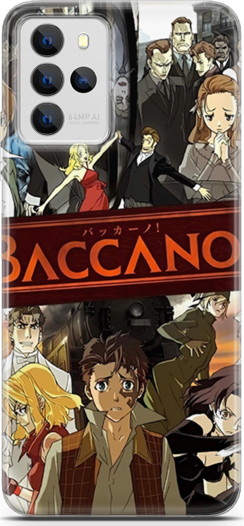 Omix X700 uyumlu Anime 4 Fit Baskılı Baccano Anime