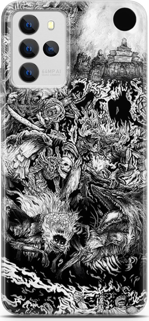 Omix X700 uyumlu Anime 7 HD UV Baskı Berserk Dark Souls