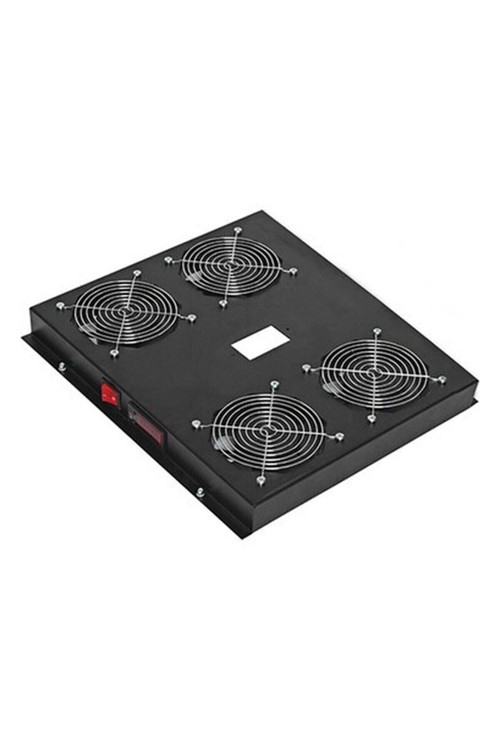 4 Lü Fan Modülü Dijital Termostat Switch Dikili Tip