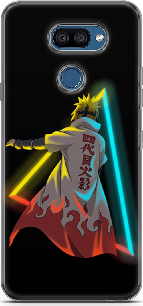 LG K40s uyumlu Anime 32 Baskılı Kapak Minato Neon Naruto