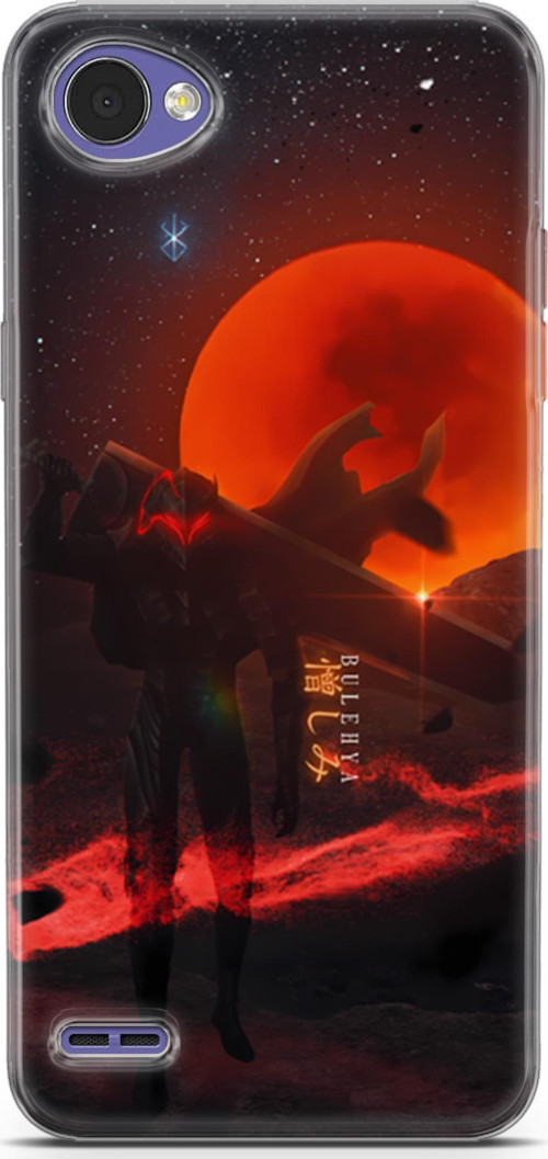 LG Q6 uyumlu Anime 13 Renkli Tasarım Berserk Gattsu