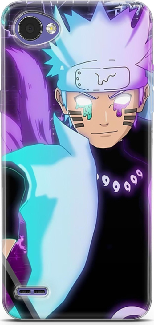 LG Q6 uyumlu Anime 17 Telefon Kabı Naruto Uzumaki