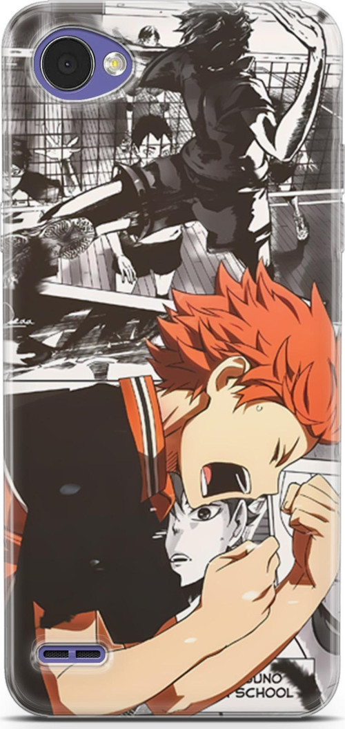 LG Q6 uyumlu Anime 20 Darbe Önleyici Haikyuu Hinata