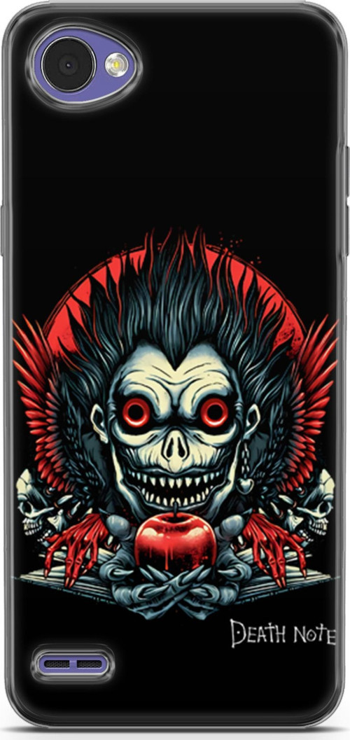 LG Q6 uyumlu Anime 23 Fit Baskılı Death Note Ryuk I