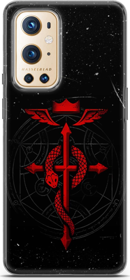 OnePlus 9 Pro için Anime 37 Şeffaf Fullmetal Alchemist Brotherhood