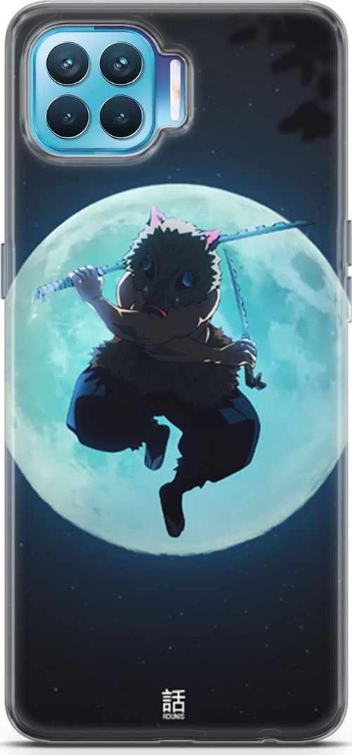 Oppo Reno4 Lite uyumlu Anime 28 HD Premium Demon Slayer inosuke Hashibira