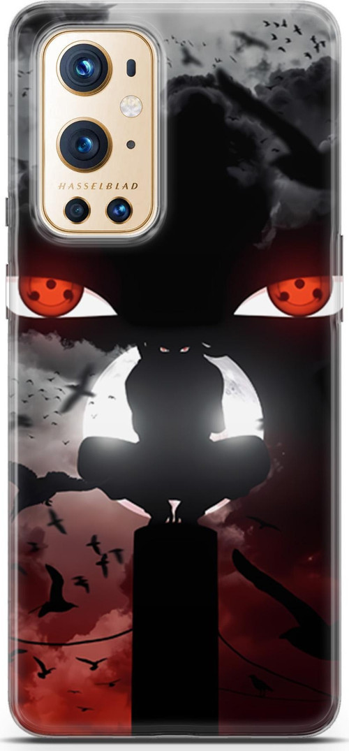 OnePlus 9 Pro uyumlu Anime 33 Baskılı Telefon Kabı Uchiha Naruto itachi