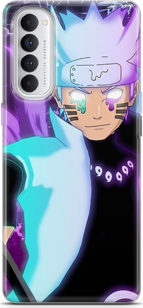 Oppo Reno4 Pro için Anime 17 Premium UV Naruto Uzumaki