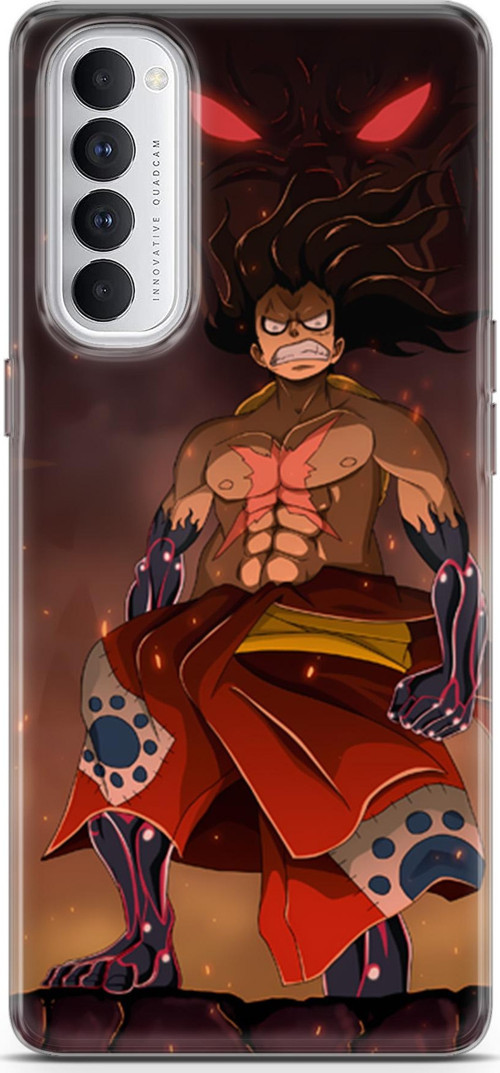 Oppo Reno4 Pro uyumlu Anime 21 Kab One Piece Luffy I