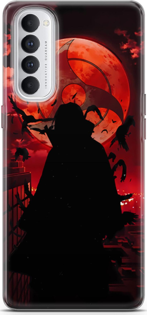 Oppo Reno4 Pro uyumlu Anime 27 TPU Naruto itachi Uchiha