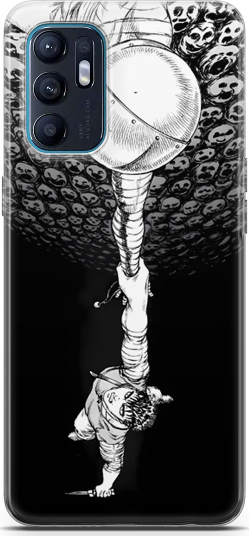 Oppo Reno6 için Anime 26 HD Desen Berserk Eclipse