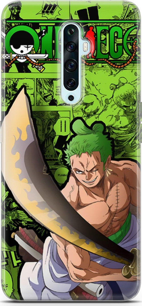 Oppo Reno2 Z 2019 için Anime 10 Lüks One Piece Zoro