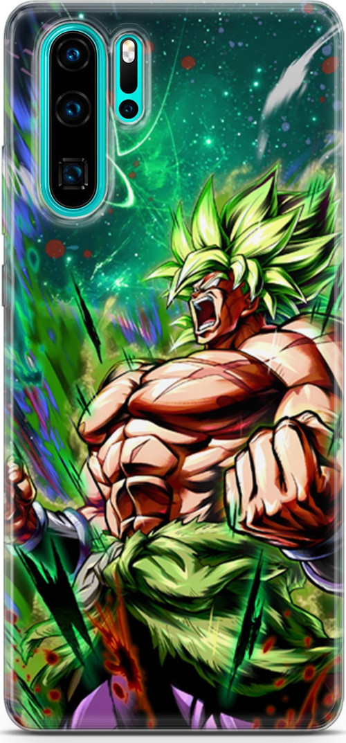 Huawei P30 Pro için Anime 3 Soft Silikon Saiyan Rage Dragon Ball