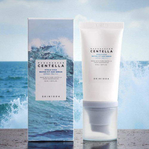 Madagascar Centella Hyalu-Cica Water-Fit Sun Serum Spf50+ Pa++++ - 50Ml