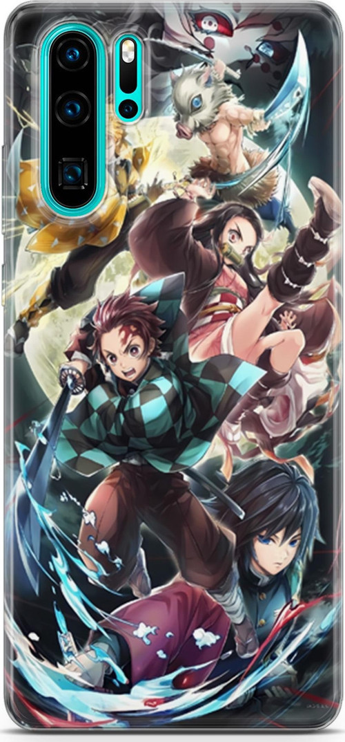 Huawei P30 Pro için Anime 5 HD Koruma Demon Slayer I