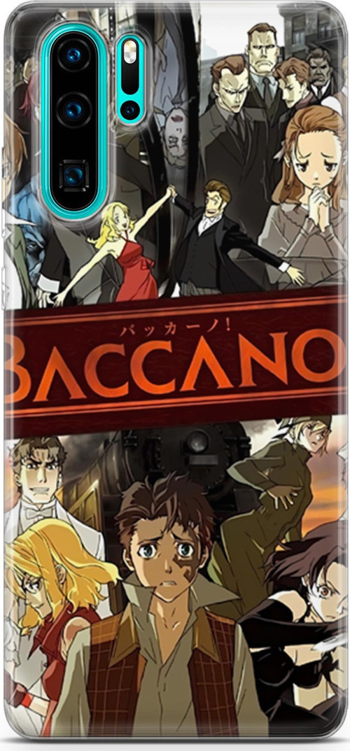 Huawei P30 Pro uyumlu Anime 4 Fit Baskılı Baccano Anime