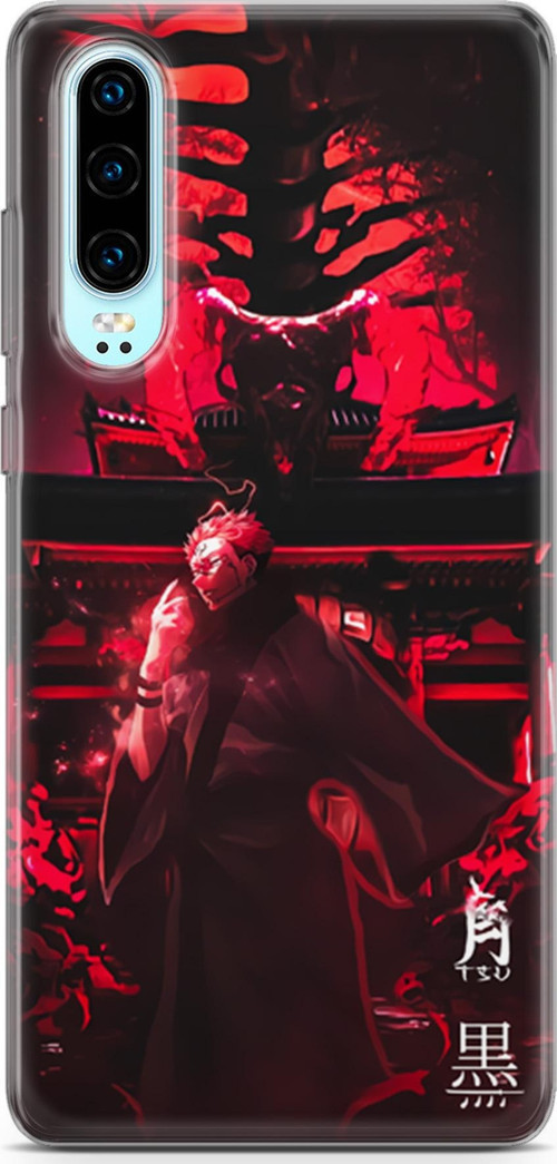 Huawei P30 uyumlu Anime 11 TPU Jujutsu Kaisen Ryomen Sukuna