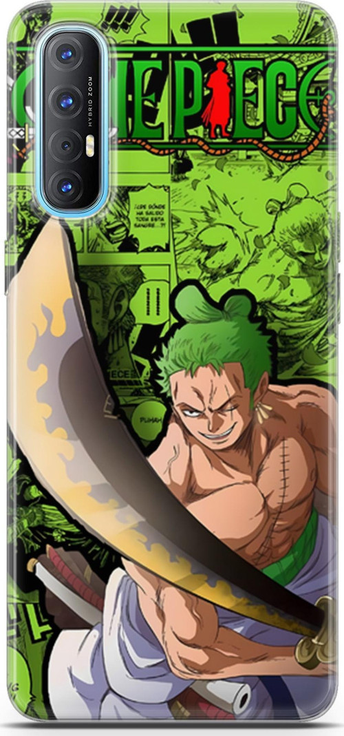 Oppo Reno3 Pro için Anime 10 4K Baskı One Piece Zoro
