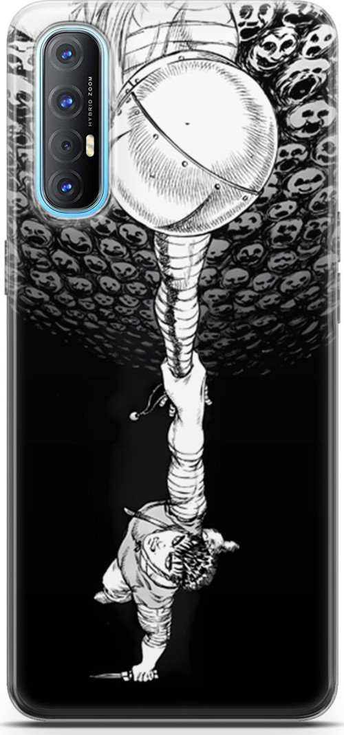 Oppo Reno3 Pro için Anime 26 Baskılı Berserk Eclipse