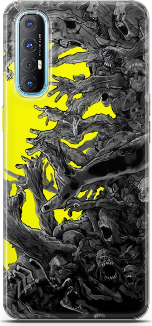 Oppo Reno3 Pro uyumlu Anime 1 UV Kapak Testere Chainsaw Man